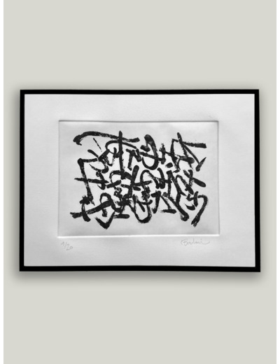 G220816 - Gravure au sucre - 40x30 cm