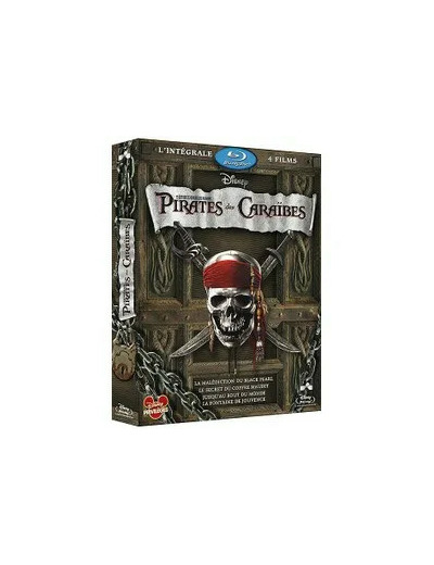 Blu-Ray Pirates des Caraïbes - L'intégrale 4 films - Blu - ray