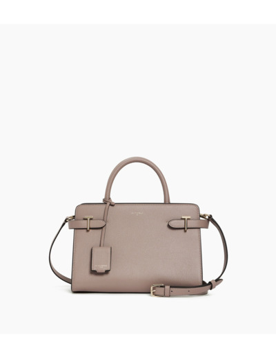 Sac à main moyen modèle Emilie en cuir grainé