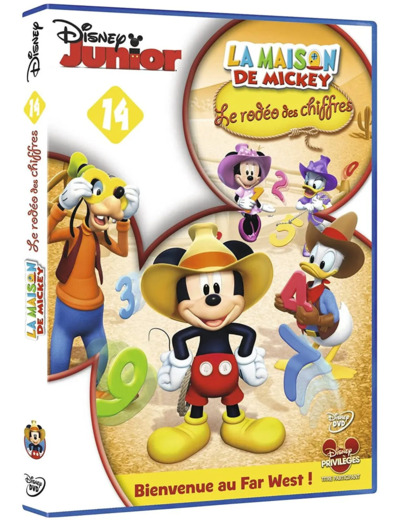 Dvd La Maison de Mickey - 14 - Le rodéo des chiffres