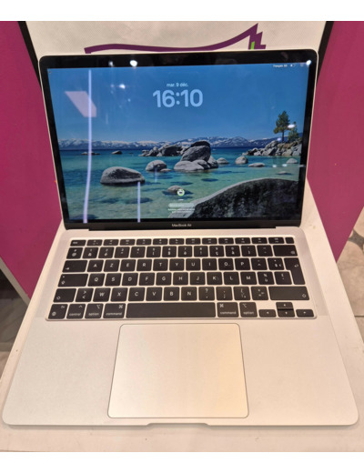 Ordinateur Portable Apple MacBook Air MGN63FN/A - Fin 2020 - 13.3' M1 8 Go RAM 256 Go SSD Gris sidéral AZERTY