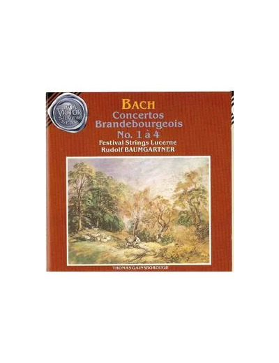 Cd CONCERTOS BRANDEBOURGEOIS N° 1 A 4