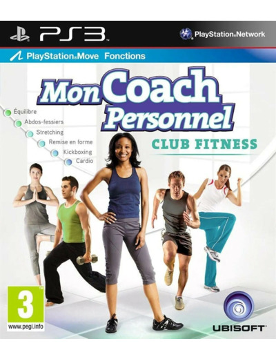 Jeu PS3 Mon coach personnel : club fitness (jeu PS Move)