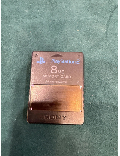 Carte Mémoire noire 8 Mo pour Playstation 2