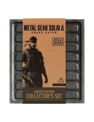 [COFFRET] METAL GEAR SOLID - Limited edition collector's set - Solid snake