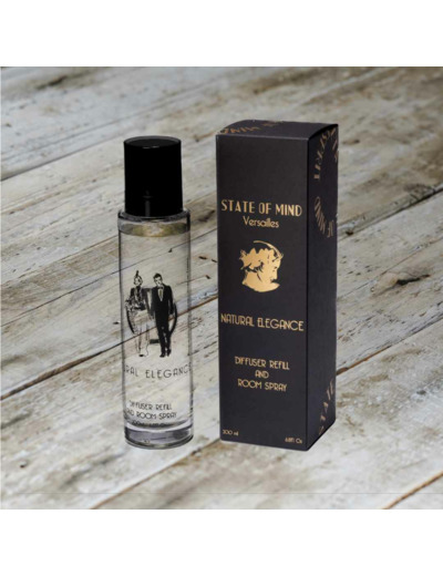 Natural Elegance Spray d’Ambiance & Recharge pour Diffuseur