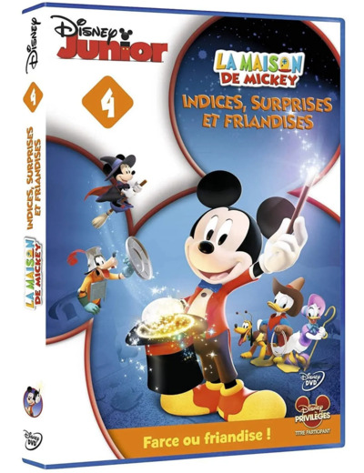 Dvd La Maison de Mickey - 04 - Indices, surprises et friandises