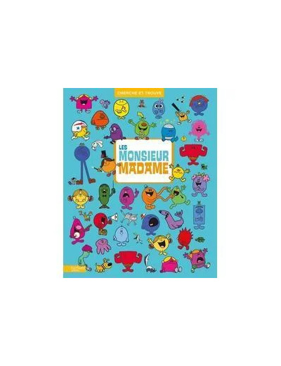 Livre Monsieur Madame Compilation Cherche et Trouve 1 et 2