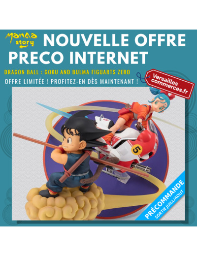 [PRECOMMANDE] DRAGON BALL - Figuarts ZERO - Son Goku & Bulma