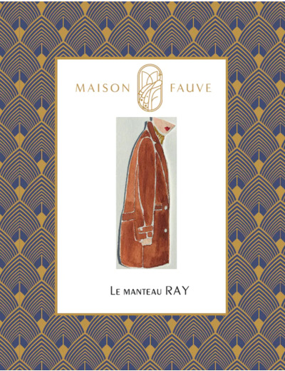 Maison Fauve - Patron Femme Manteau Ray du 34 au 56