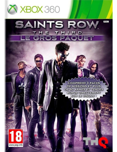 Jeu XBox 360 Saints Row : The Third - le Gros Paquet