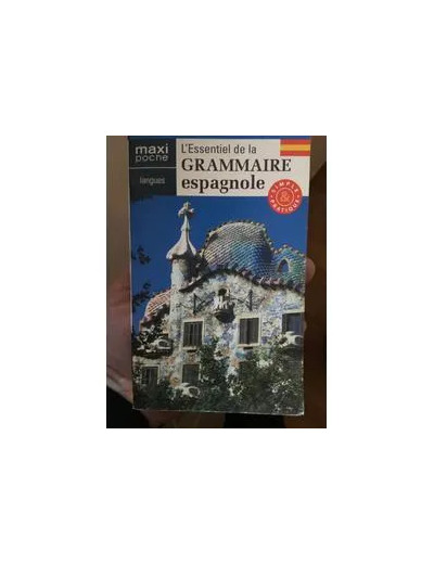 Livre L'essentiel de la grammaire espagnole