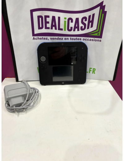 Console Nintendo 2DS - noire & bleue