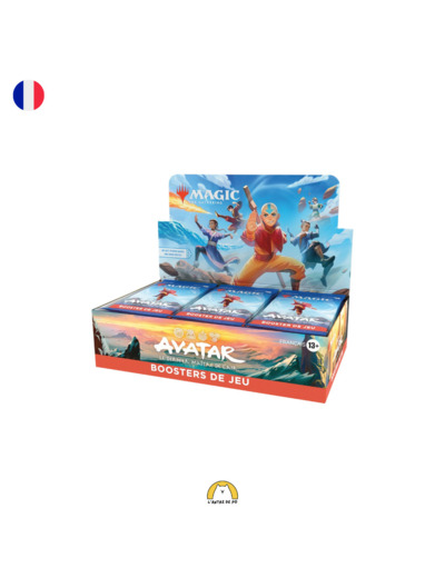 Display MAGIC: The Gathering × Avatar Le Dernier Maître de L'Air (FR)