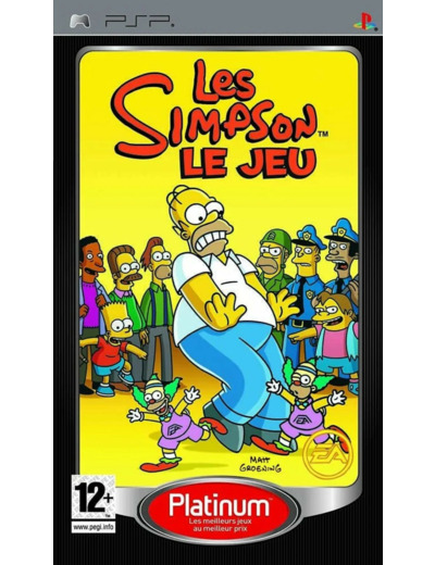 Jeu PSP Les Simpson le jeu (Edition platinum)