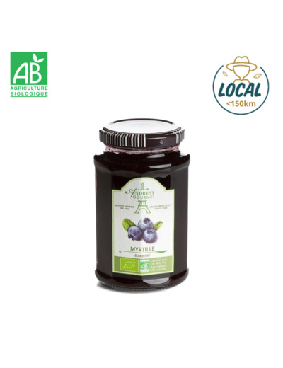 Confiture Myrtille bio