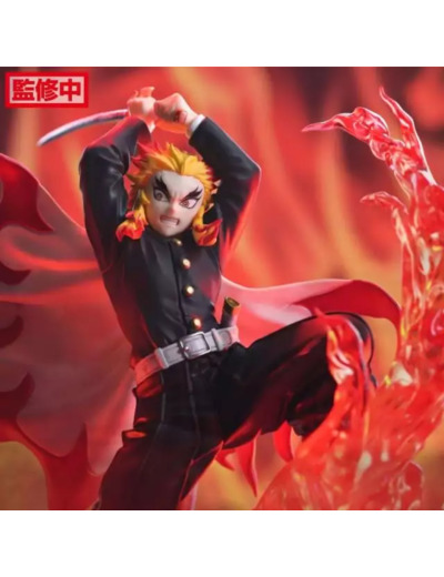 [FIGURINE] Demon Slayer Kimetsu no Yaiba - Xross Link - Kyojuro Rengoku  (Vs Akaza)