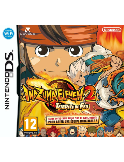 Jeu Ds Nintendo Inazuma Eleven 2 Tempete de Feu Jeux Dsi
