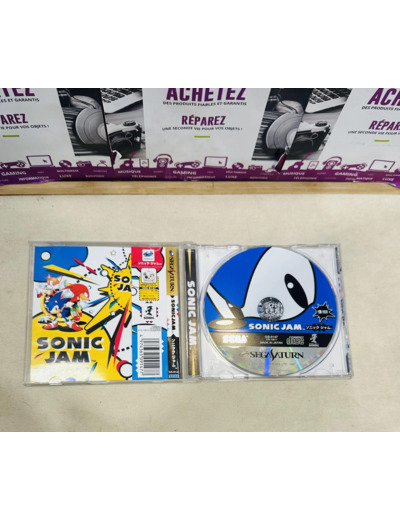 Jeu Sega Saturn Sonic Jam