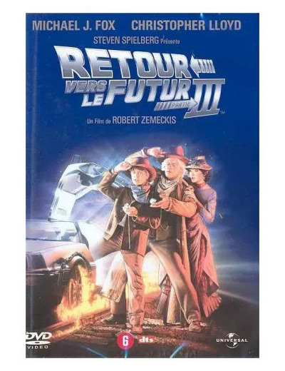 Dvd Retour vers le futur 3