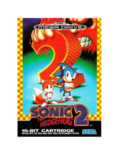 Jeu Sega Megadrive Sonic The Hedgehog 2
