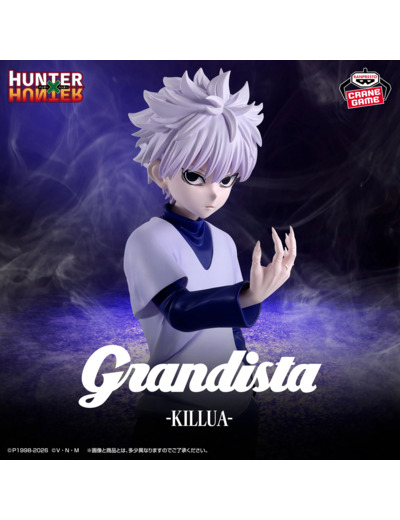 [FIGURINE] HUNTERXHUNTER - GRANDISTA - KILLUA
