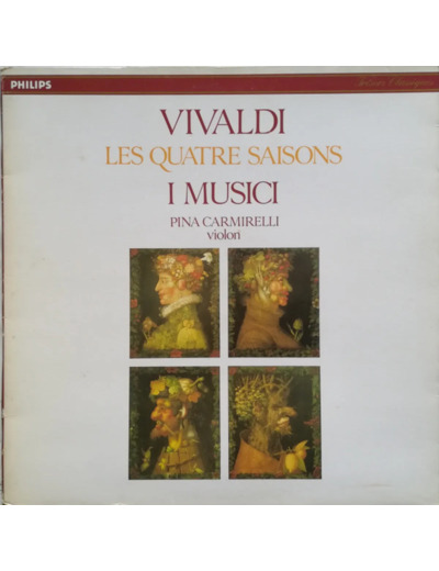 Vinyle Antonio Vivaldi - Les Quatre Saisons (1984)