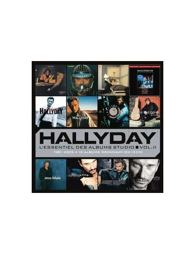 Cd Johnny Hallyday - L'essentiel Des Albums Studio Vol. II (1981 - 2005) (2010)