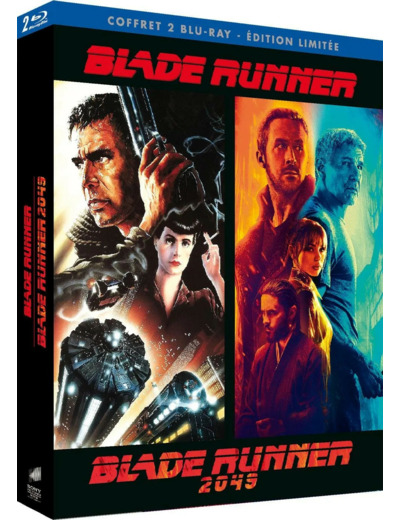 Blu-Ray Coffret blade runner 2 films : blade runner ; blade runner 2049