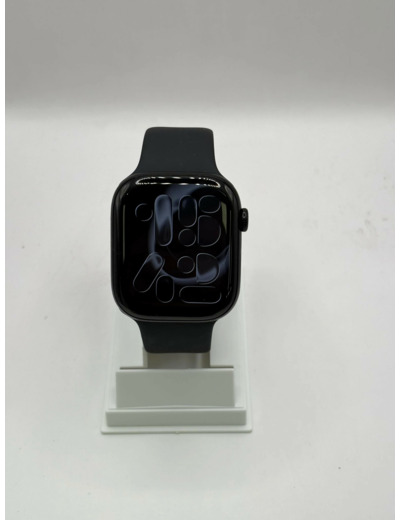 Apple Watch Series 11 GPS 46mm Boitier en Aluminium Noir de Jais  avec Bracelet Sport Noir