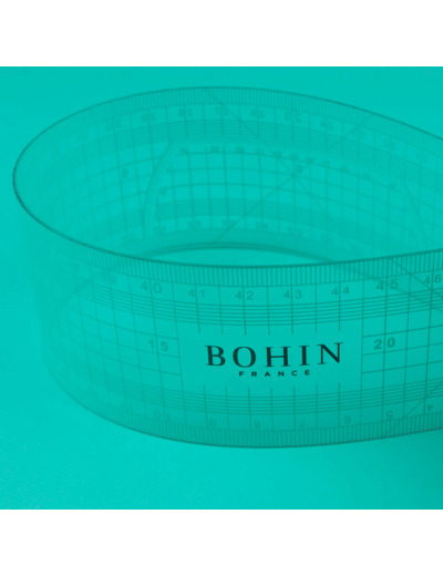 Bohin – Règle Quadrillée Japonaise Souple (50 cm)