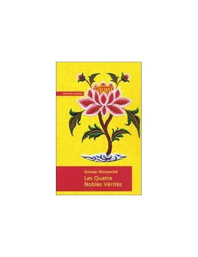 Livre Les Quatre Nobles Vérités