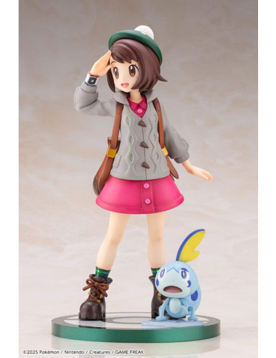 [FIGURINE] Pokémon  - ARTFXJ KOTOBUKIYA -  Gloria & Larméléon statuette 1/8 21 cm