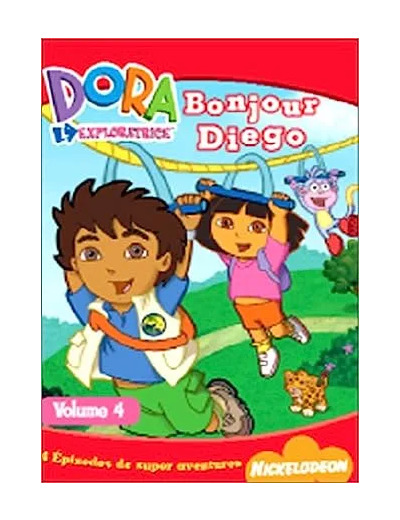 Dvd Dora l'exploratrice - Vol. 4 : Bonjour Diego