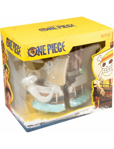 Serre-livres  - One Piece - Bateau Vogue Merry - 16 cm