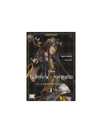 Livre Disney - Twisted - Wonderland - La Maison Savanaclaw - Édition limitée - Tome 1