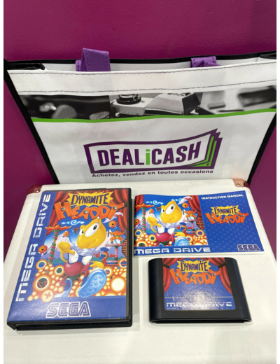 Jeu Megadrive Mgd Dynamite Headdy