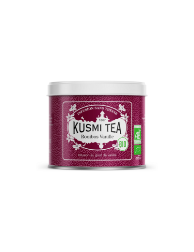 Infusions & Déthéinés Rooibos Vanille Bio - Boîte métal 100gr
