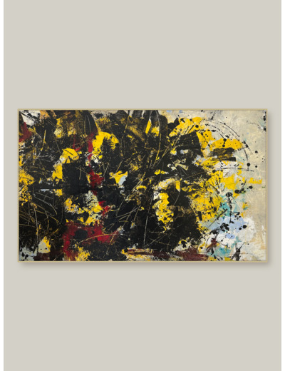 « Chroniques Contemporaines #2 » - Acrylique sur toile - 80x130 cm