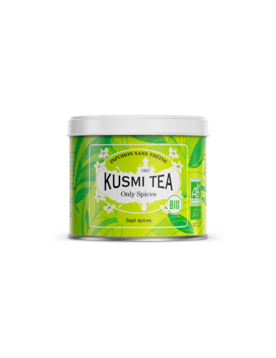 Infusions & Déthéinés Only Spices Bio - Boîte métal 100g
