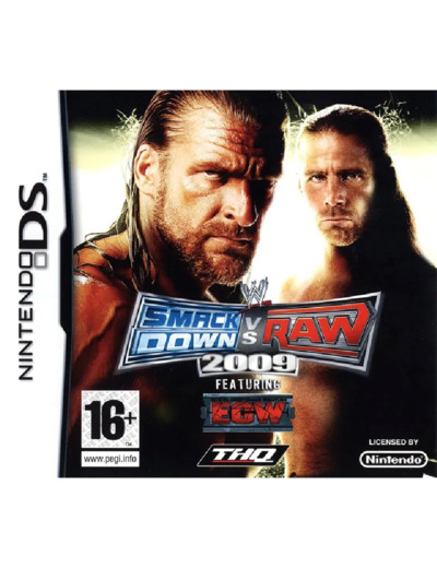 Jeu Nintendo Ds Wwe Smackdown Vs Raw 2009