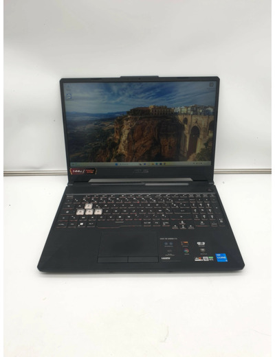 R4NRCX00C480144Ordinateur Portable ASUS F15 - TUF506HC - HN101W 15.6' - Intel Core i5 - 11400H 4.5 GHz - NVIDIA GeForce RTX 3050 - SSD 512 Go - RAM 8 Go