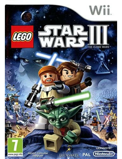 Jeu Wii Lego Star Wars III : the Clone Wars