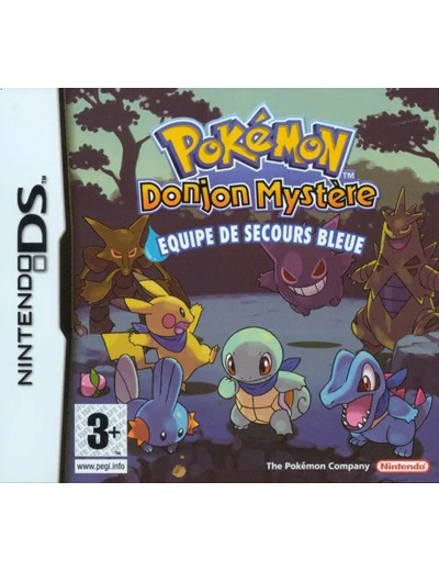 Jeu Nintendo DS Pokemon Donjon Mystère - Equipe De Secours Bleue (Mystery Dungeon Blue Rescue Team)