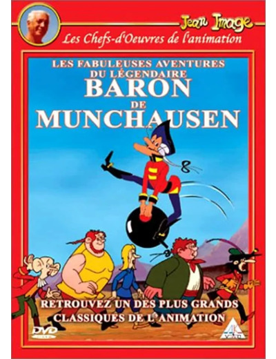 Dvd les Fabuleuses Aventures Du Légendaire Baron de Munchausen