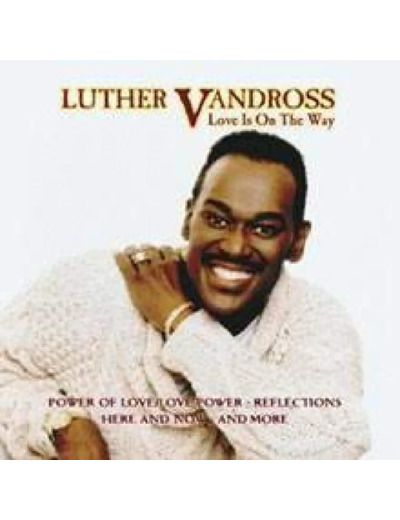 Cd Luther Vandross - Love Is On The Way (1998)