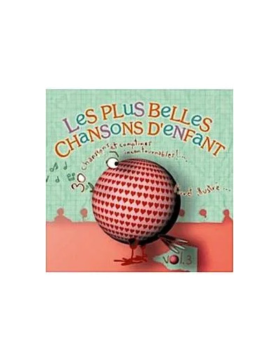 Cd Les plus belles chansons d'enfant n°3