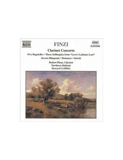 Cd Gerald Finzi - Clarinet Concerto / Five Bagatelles (1998)