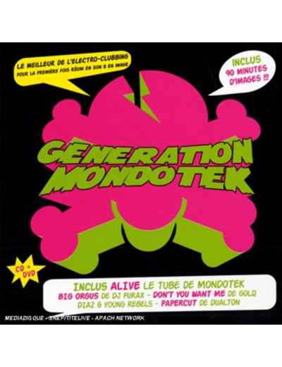 Cd Various - Génération Mondotek (2008)
