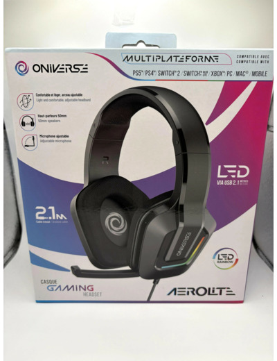 Casque gamer aerolite